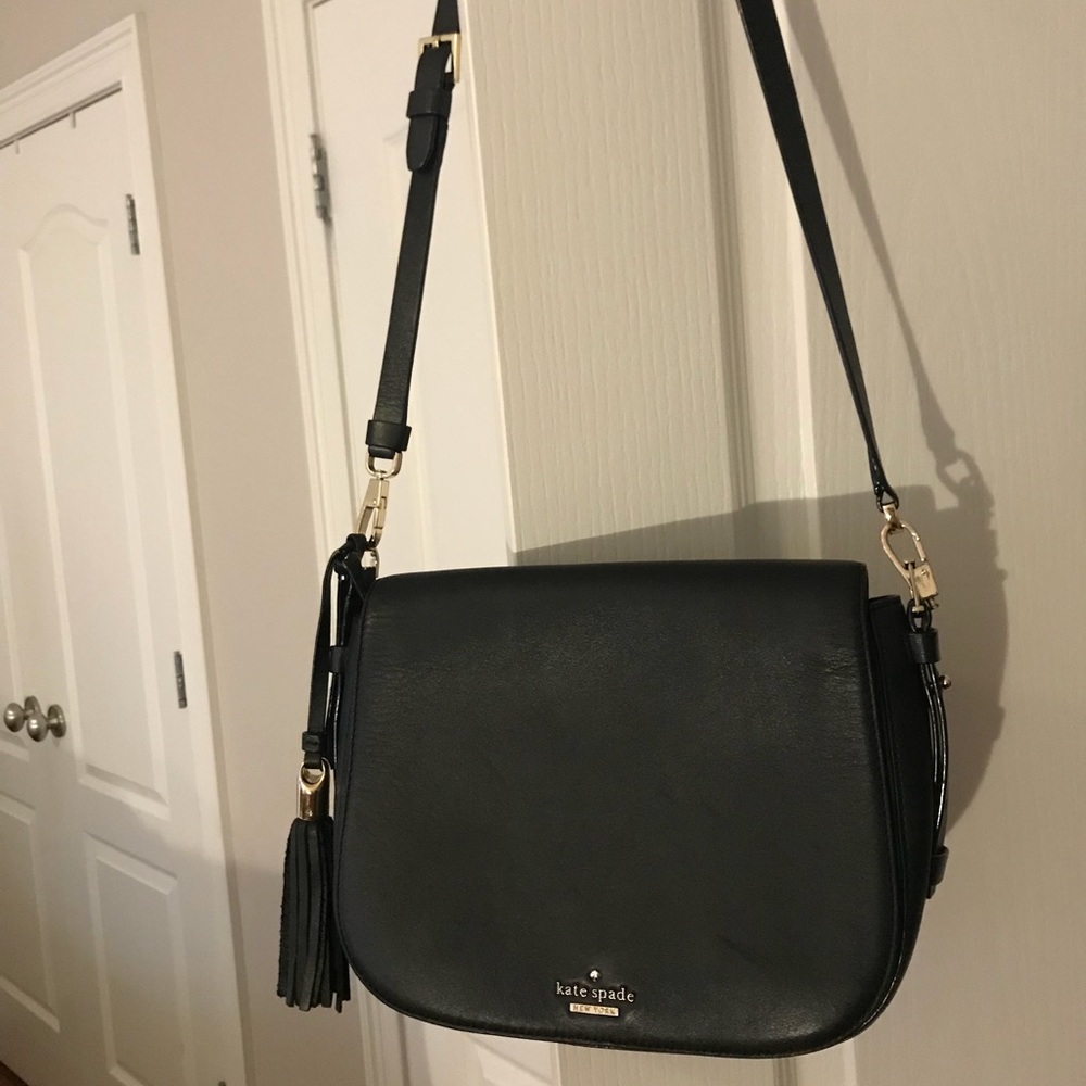 Black Kate Spade cross body
